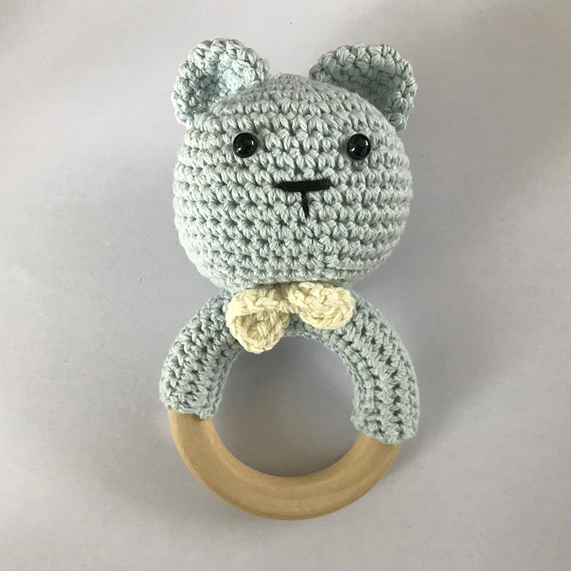 style: R - DIY Jewelry Baby Molar Teether Accessories Color Crochet Five Pointed Star Toy