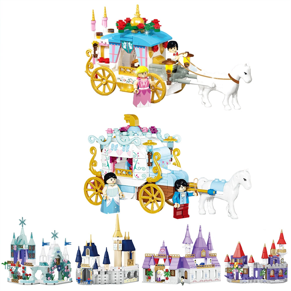 Girls Dream Princess Castle Building Blocks Toy Construction Building Bricks Sets Educational Toys For Boys Girls Gifts 81A