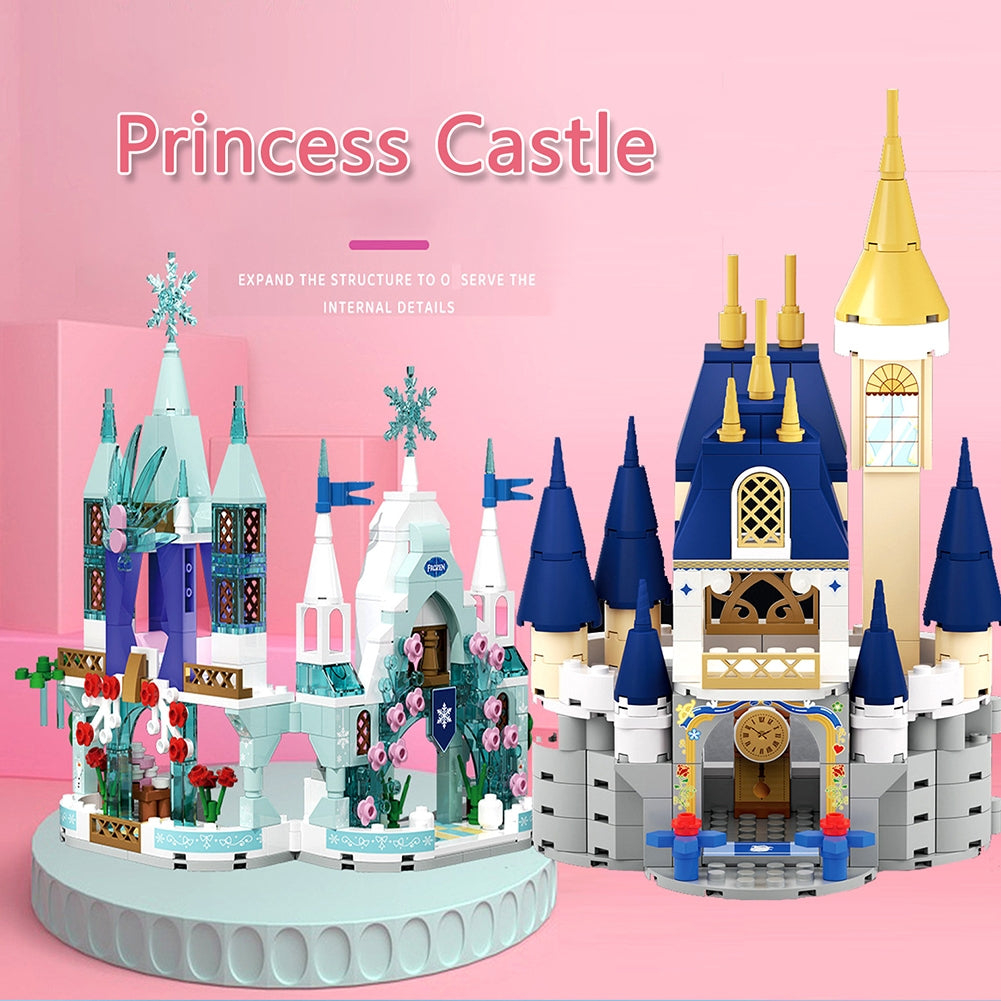 Girls Dream Princess Castle Building Blocks Toy Construction Building Bricks Sets Educational Toys For Boys Girls Gifts 81A