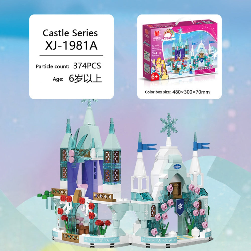 Girls Dream Princess Castle Building Blocks Toy Construction Building Bricks Sets Educational Toys For Boys Girls Gifts 81A