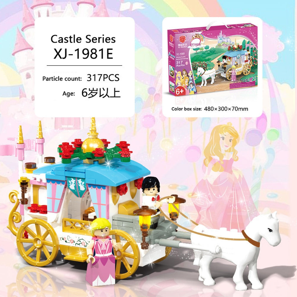 Girls Dream Princess Castle Building Blocks Toy Construction Building Bricks Sets Educational Toys For Boys Girls Gifts 81A