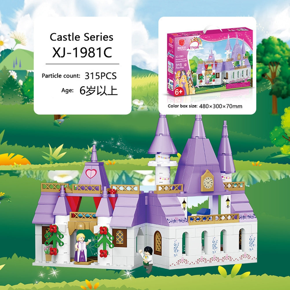Girls Dream Princess Castle Building Blocks Toy Construction Building Bricks Sets Educational Toys For Boys Girls Gifts 81A