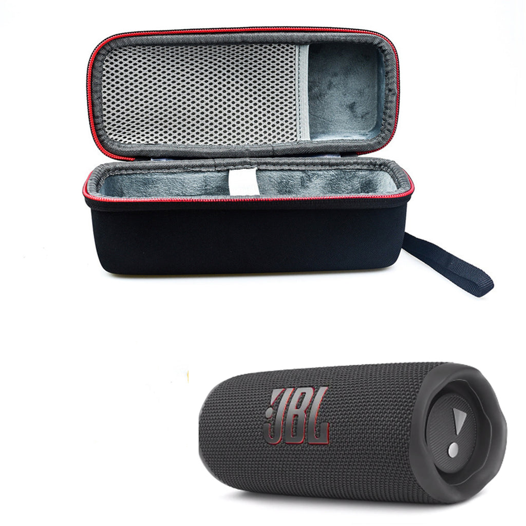 Portable Hard Case Bluetooth Speaker Storage  Bag Shockproof Dustproof Travel Carrying Box Storage Pouch For Jbl Flip 6/flip 5 black