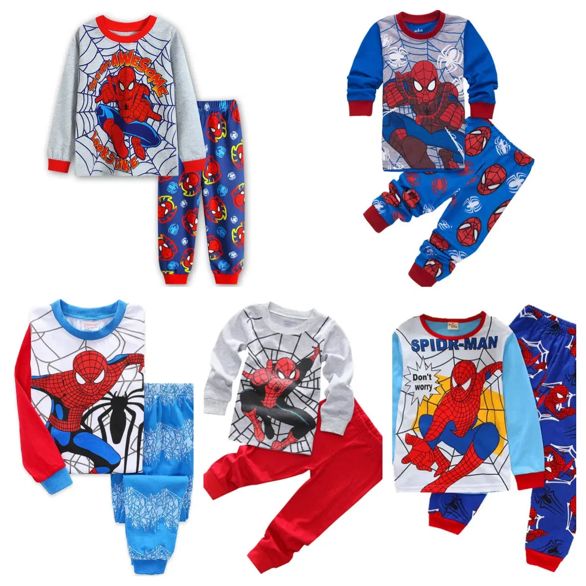 Color: Gold, Kid Size: 11 - kids pajamas set baby pijama boys animal sleepwear girls cute soft nightwear children clothing homewear