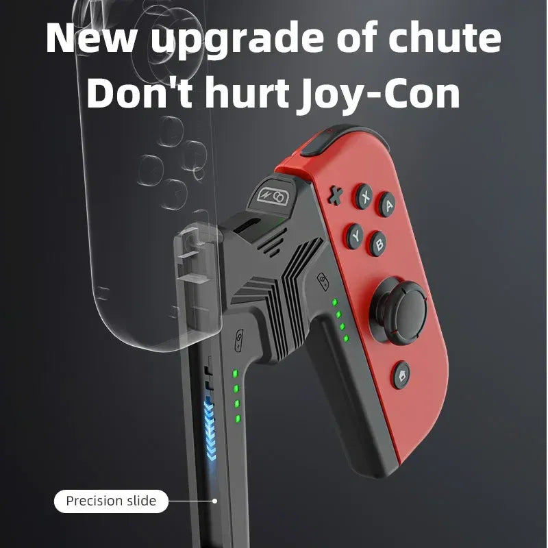 Color: Other - Aolion Charging Grip Bracket for Switch Joycon Handle Gaming Controller Grip Charging Station for Nintendo Switch Accessories