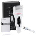 Color: Orange - Electric Foot File Pedicure Machine Callus Remover Rechargeable Foot Heel Cracked Dead Skin Scrubber Polisher Grinder Tools