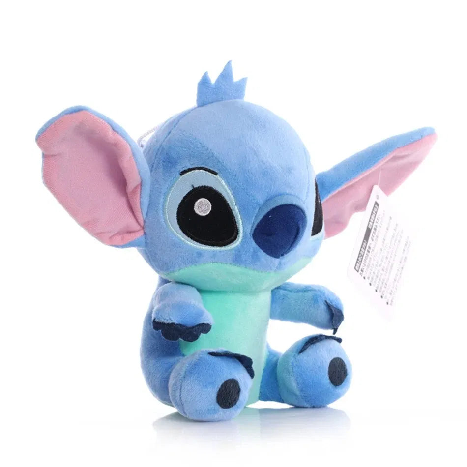 Color: GRAY - 12cm 20cm 25cm Stitch Stuffed Plush Models Cartoon Stuffed Plush Dolls Anime Plush Baby Toys Kawaii Kids Birthday Gift