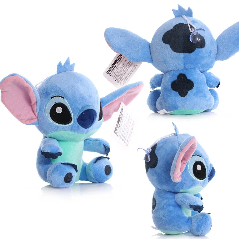 Color: GRAY - 12cm 20cm 25cm Stitch Stuffed Plush Models Cartoon Stuffed Plush Dolls Anime Plush Baby Toys Kawaii Kids Birthday Gift