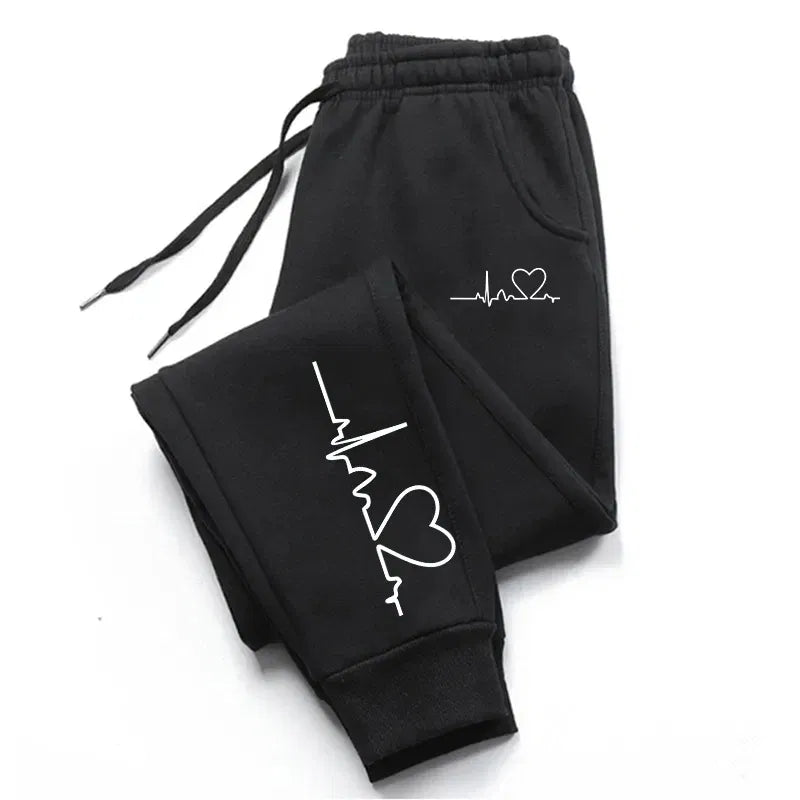 Color: Blue, Size: XL - Daily Joggers Fashion Baggy Pants Woman Casual Sweatpants Comfortable Fitness Trousers Womens Soft 2024New Versatile Women's