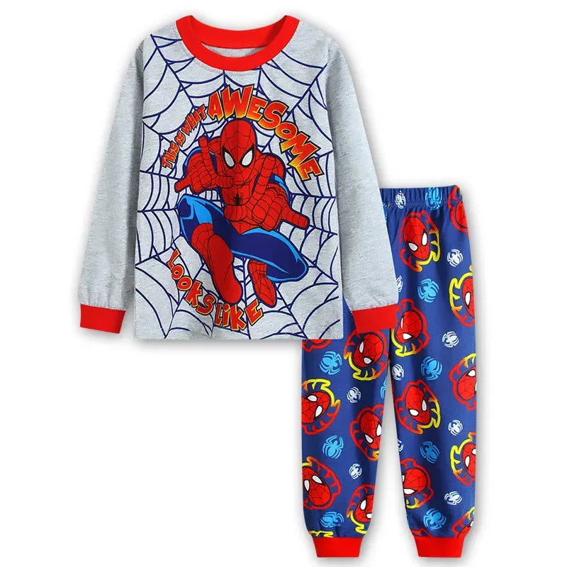Color: Brown, Kid Size: 4T - kids pajamas set baby pijama boys animal sleepwear girls cute soft nightwear children clothing homewear
