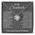 To My Soulmate - Love Knot Necklace
