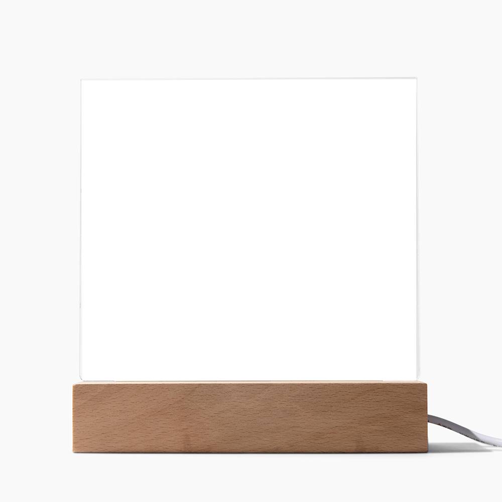 To My Beautiful Wife – Acrylic Square